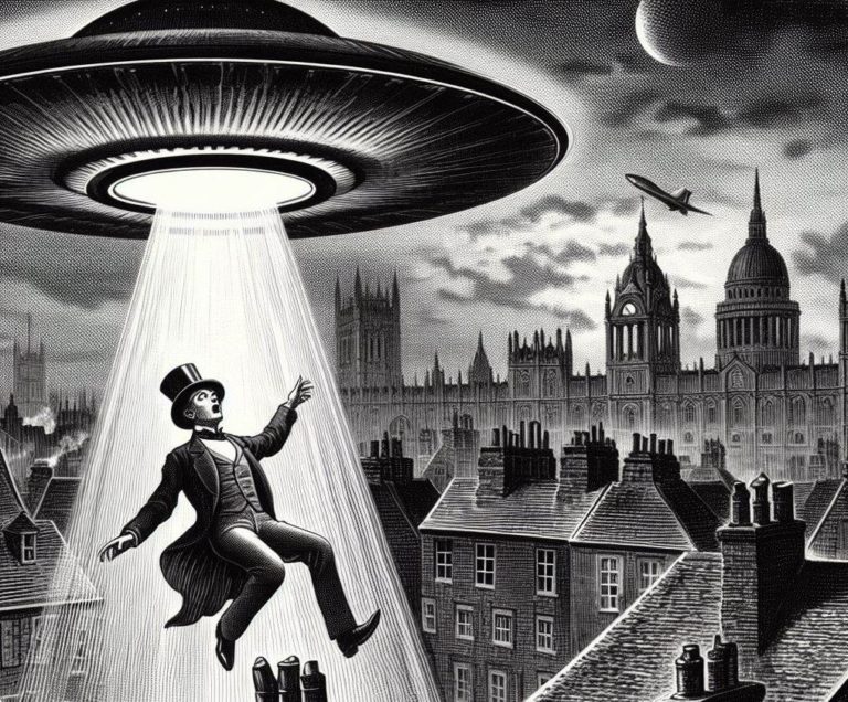 Uverejnili The London Times v roku 1873 prípad únosu UFO?