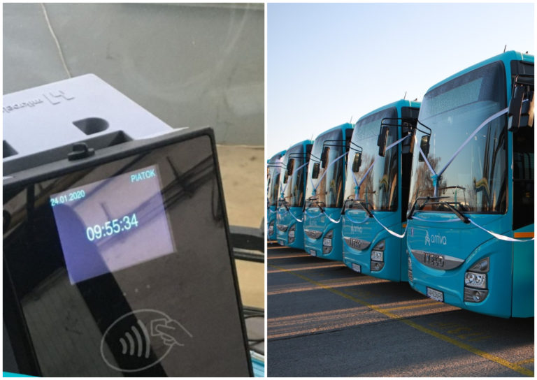 V autobusoch Arriva Michalovce už zaplatíte za lístok aj bankomatovou kartou. Ako to funguje?