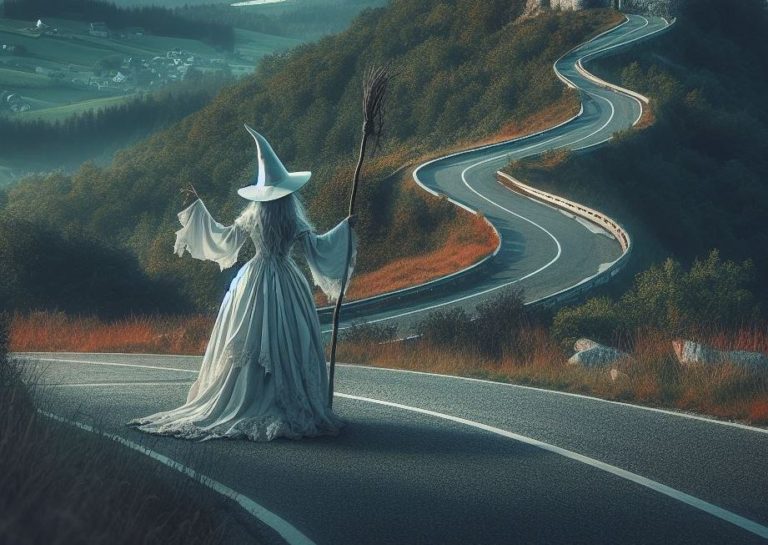 Legenda o Heswallovej Baffling Witch in White