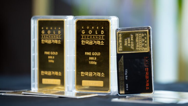Zlato sa predáva ako teplé rožky v kórejských obchodoch, predajných automatoch