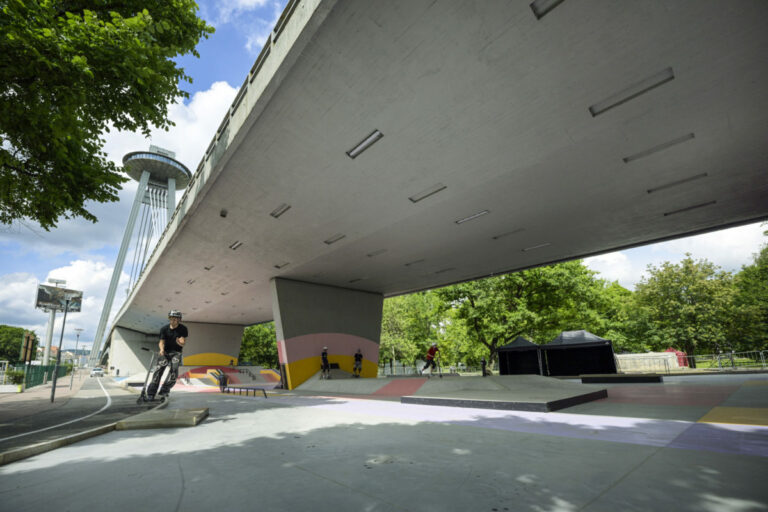 Bratislava investuje milióny do športovísk, najnovším je skatepark Janka Kráľa (foto)