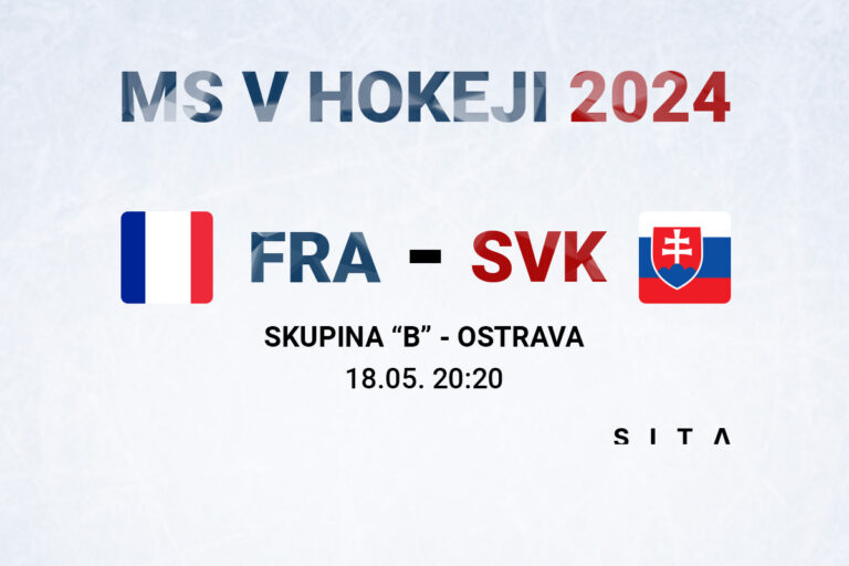 MS v hokeji 2024: Francúzsko – Slovensko (online)