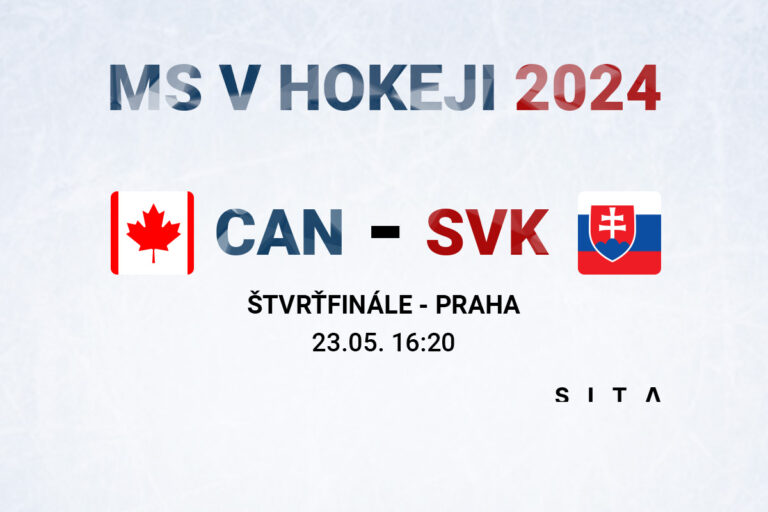 MS v hokeji 2024 (Kanada – Slovensko): Hrá sa prvá tretina, Cehlárik znížil na rozdiel gólu (štvrťfinále-online)