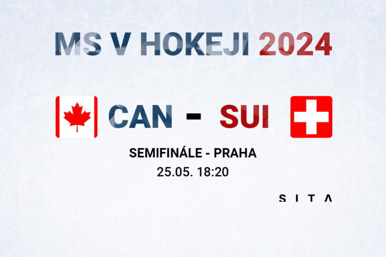 Semifinále MS v hokeji 2024 (Kanada – Švajčiarsko): Hrá sa druhá tretina, v úvodnej padali góly v presilovkách (online/video)