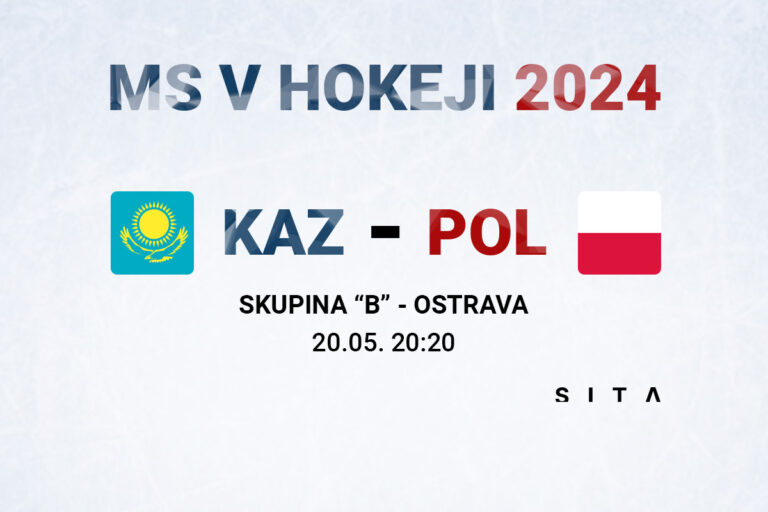 MS v hokeji 2024: Kazachstan – Poľsko (online)