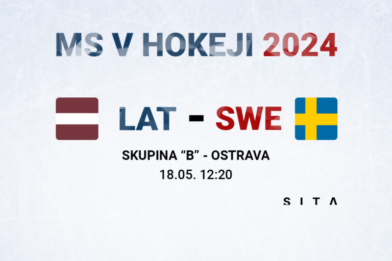 MS v hokeji 2024: Lotyšsko – Švédsko (online)