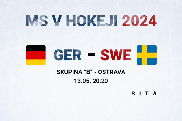 MS v hokeji 2024: Nemecko – Švédsko (online)