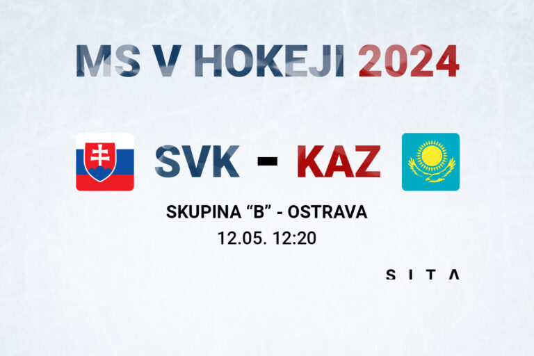 MS v hokeji 2024 (Slovensko – Kazachstan): Hrá sa druhá tretina, Hudáček premenil trestné strieľanie (online/video)