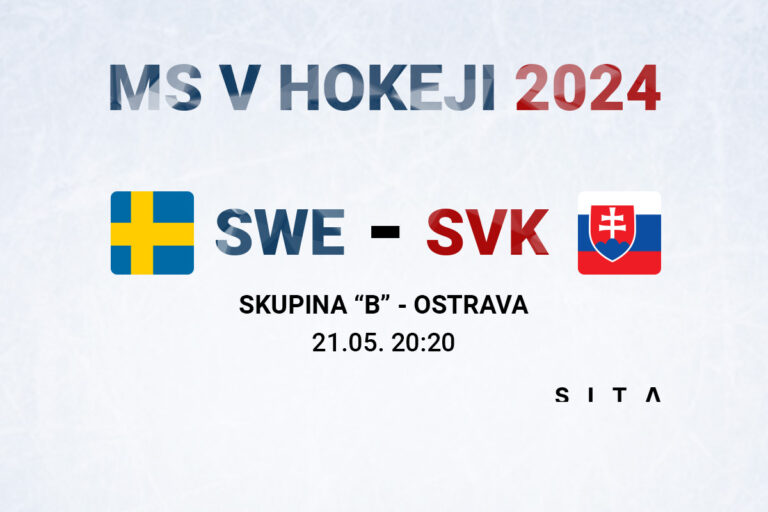 MS v hokeji 2024: Švédsko – Slovensko (online)