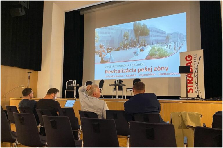 Trenčín začal s revitalizáciou pešej zóny v centre mesta, práce potrvajú 22 mesiacov (video)