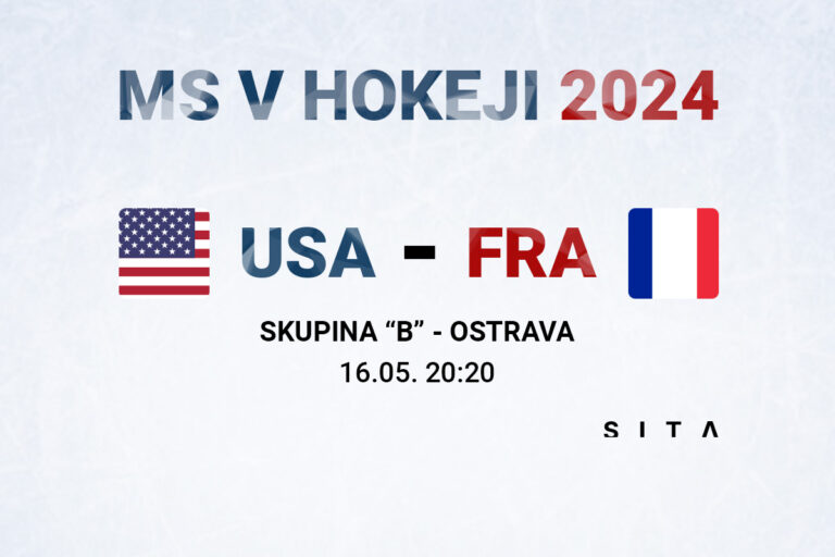 MS v hokeji 2024: USA – Francúzsko (online)