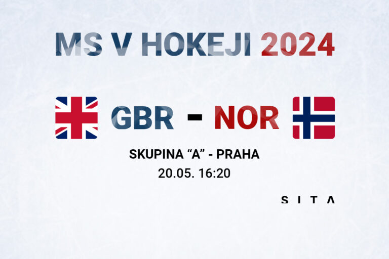 MS v hokeji 2024: Veľká Británia – Nórsko (online/video)