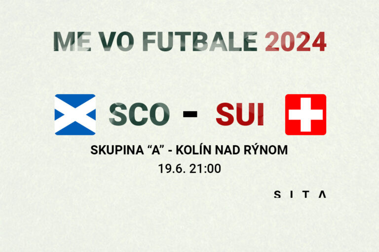 ME vo futbale 2024 (A-skupina): Škótsko – Švajčiarsko (online)