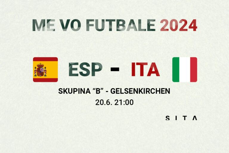 ME vo futbale 2024 (B-skupina): Španielsko – Taliansko (online)