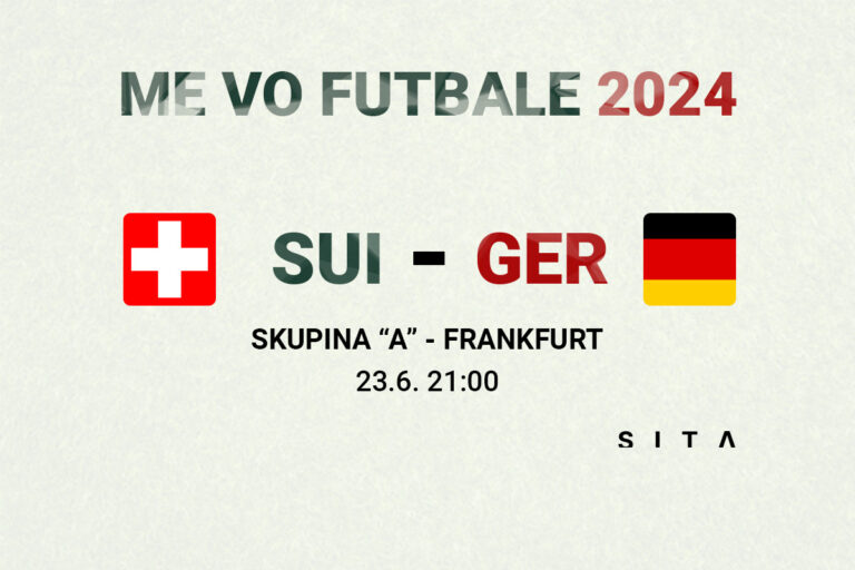 ME vo futbale 2024 (A-skupina): Švajčiarsko – Nemecko (online)