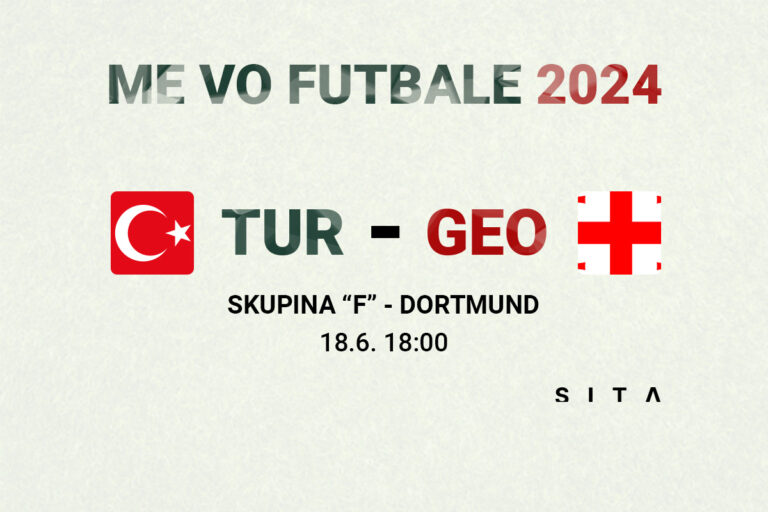 ME vo futbale 2024 (F-skupina): Turecko – Gruzínsko (online)