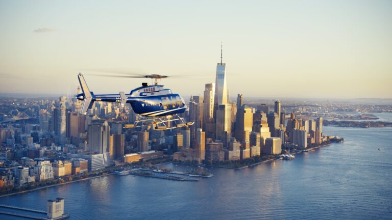 Šesť hotelov Marriott poskytuje bezplatné transfery helikoptérou do NYC