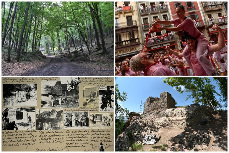 Top foto dňa (6. júl 2024): Zbojnícky hrad, výstava Jánovi Lazoríkovi a španielsky festival Beh býkov