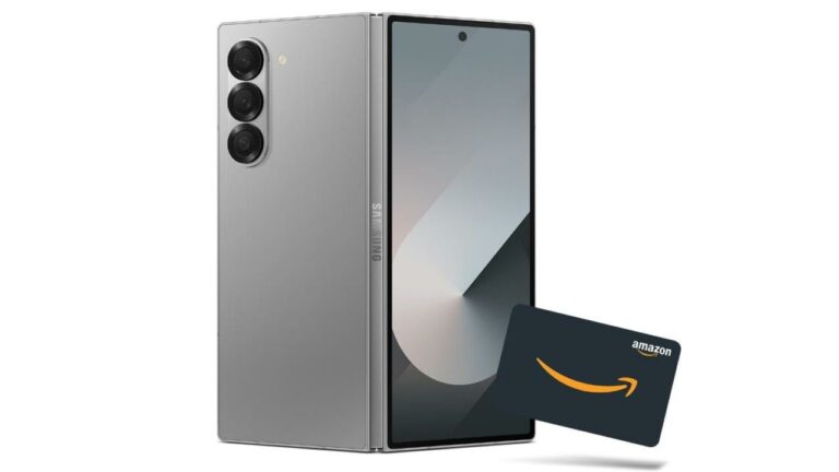 Amazon pridáva bezplatnú darčekovú kartu v hodnote 300 dolárov, keď si predobjednáte Samsung Galaxy Z Fold 6