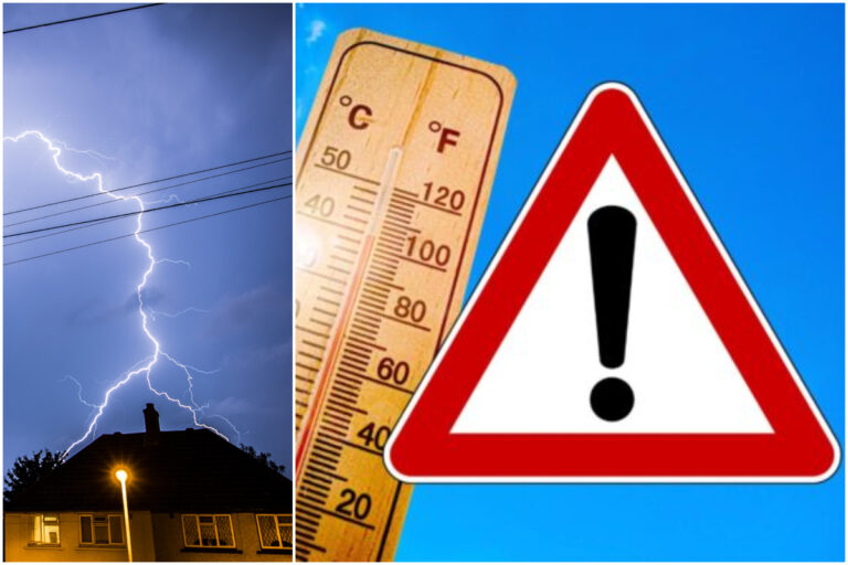 Meteorológovia vydali žltú výstrahu pre 25 okresov, v utorok sa ojedinele vyskytnú aj búrky