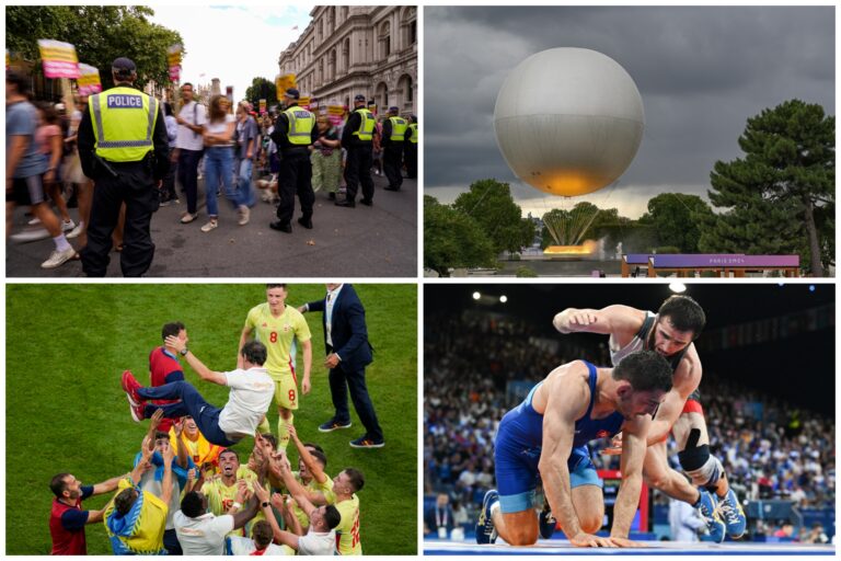 Top foto dňa (10. august 2024): Opravný súboj Salkazanova, Prague Pride a triumf španielskych futbalistov