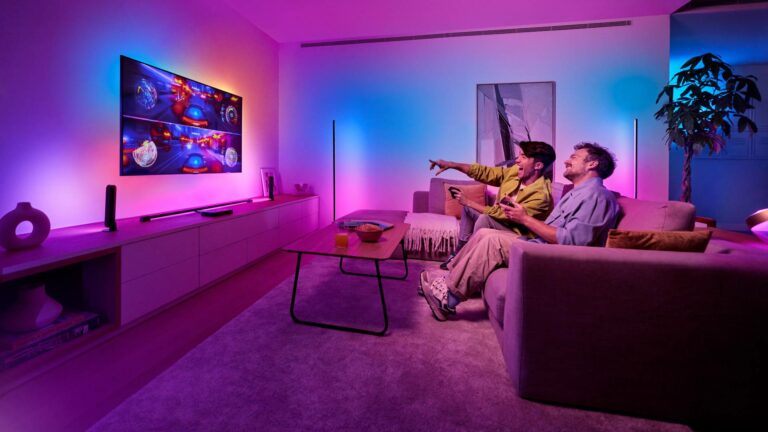 Teraz môžete svoje svetlá Philips Hue synchronizovať s obrazovkami s rozlíšením 8K