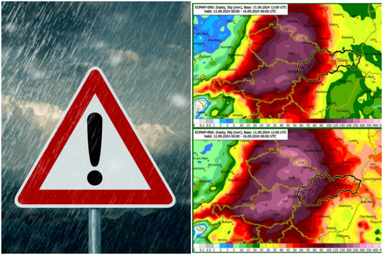 Meteorológovia priblížili, kde naprší najviac. Platia výstrahy prvého aj druhého stupňa (foto)