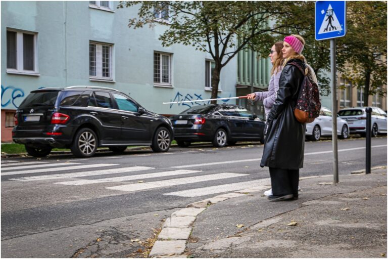 Únia nevidiacich a polícia zorganizovali na Deň bielej palice preventívnu akciu, zapojených je až 37 miest (foto)