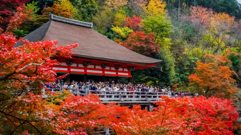 Cestovanie do Japonska zostáva vysoké v jesenných mesiacoch mimo špičky