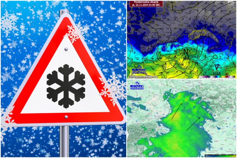 Sneženie na Slovensku: Meteorológovia zaktualizovali výstrahy a žltá neplatí iba pre tri okresy