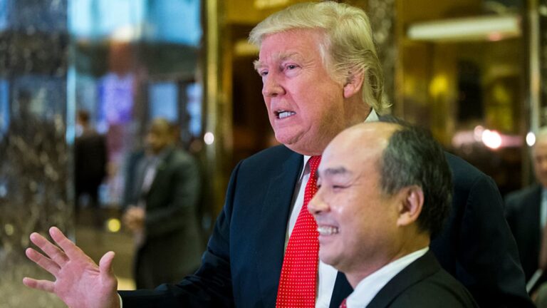 Generálny riaditeľ Softbank a Trump oznámili investíciu v USA vo výške 100 miliárd dolárov