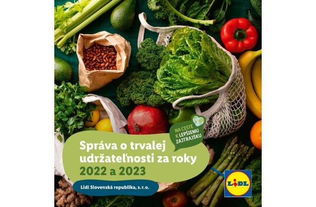 Lidl zverejnil štvrtú Správu o trvalej udržateľnosti